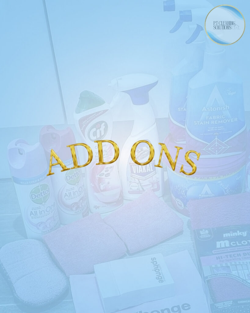 add on services for cleaning